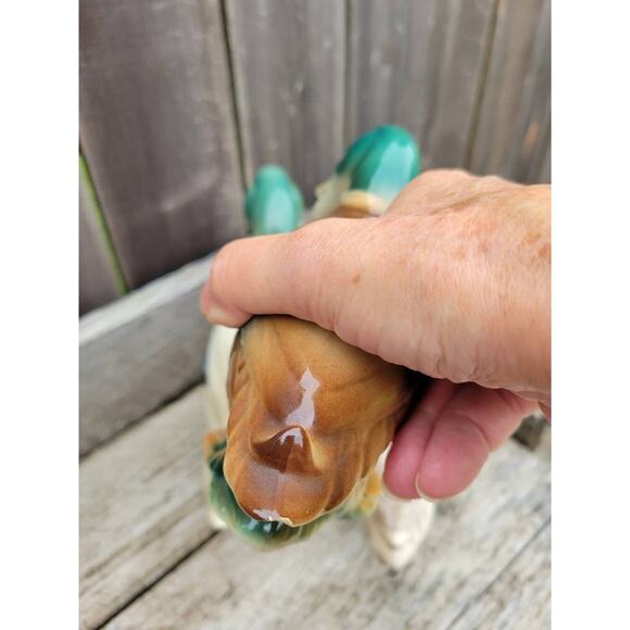 Vintage Royal Copley Ducks, Mallards Family Tall 9" and Two Smaller 6" - Picture 8 of 8